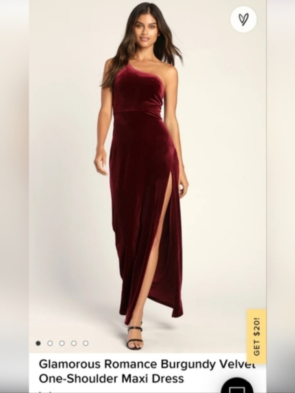 Lulu's velvet gown 2X